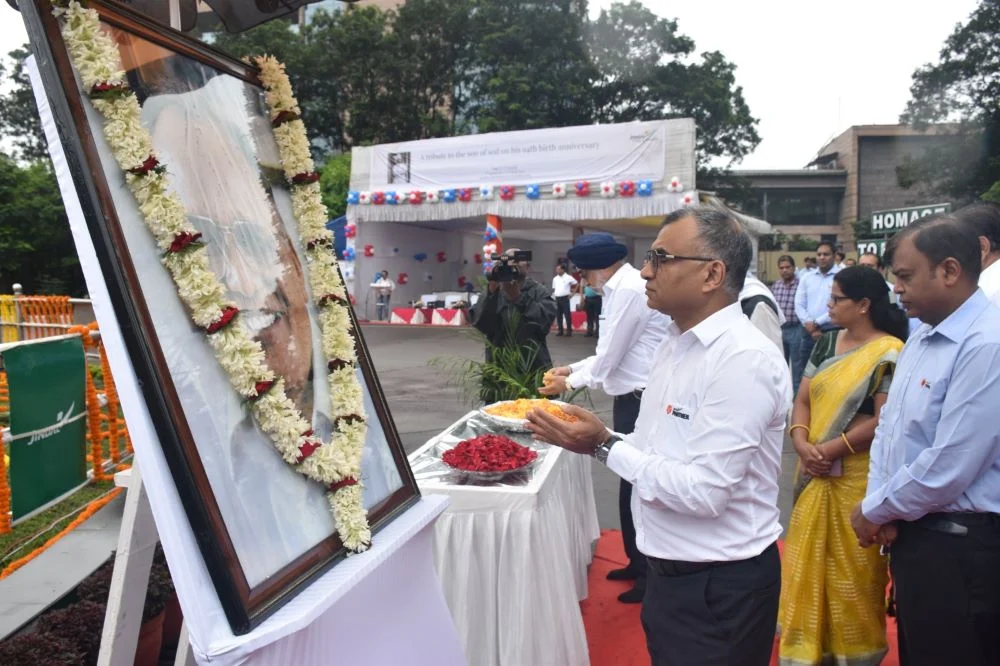 Jindal Steel and Power: Founder's Day celebrated in memory of Man of Steel 'Babuji'