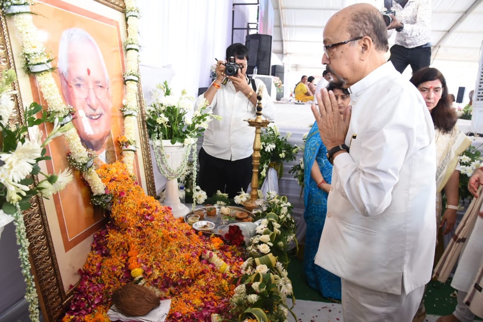 Chhattisgarh Governor Deka, CM Sai and other dignitaries attended the thirteenth and tribute meeting of late Shyam Pandey