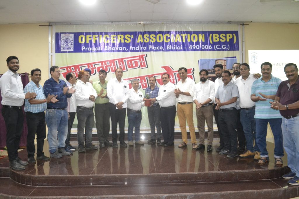 Officers Association honored retired officers of BSP for outstanding contribution