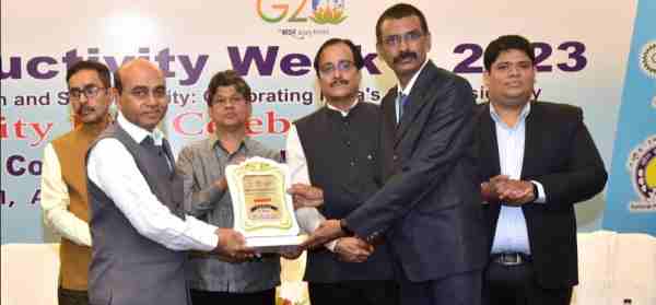 Bhilai Steel Plant teams won the Productivity Excellence Award 2022
