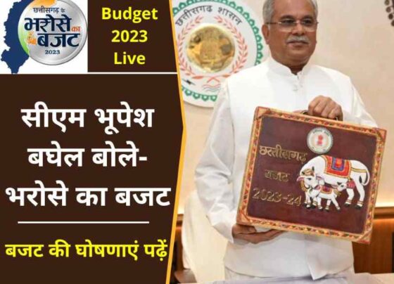 CG Budget 2023 Live Chhattisgarh Chief Minister Bhupesh Baghel presented the last budget of his tenure 1