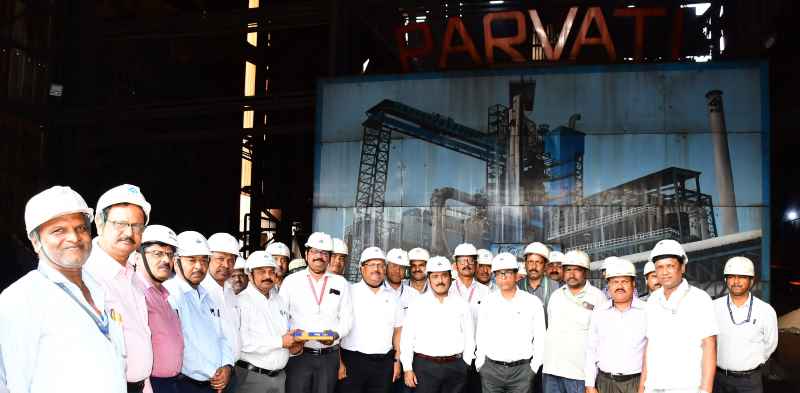 Rourkela Steel Plant breaks record in hot metal production, director in charge encourages