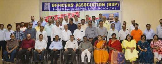 BSP OA gave farewell to many officers along with ED MM Gadre, many narrated their past