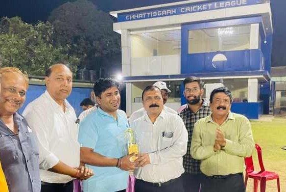CSVTU beat UPTU in the first quarter final of Director Incharge Trophy, Umesh man of the match