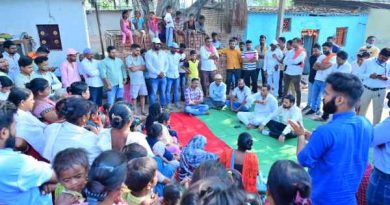 MLA Devendra Yadav decorated strong fielding, Chaupal started on the ground itself