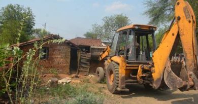 Many illegal constructions along with brick kiln built on 9.5 acres of BSP land demolished, land worth Rs 12 crore freed from encroachment