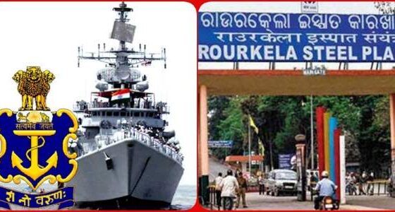 Indian Navy submarines are made on special plate of Rourkela Steel Plant