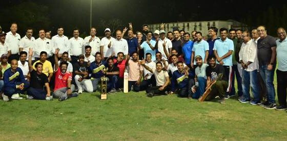 Bhilai Steel Plant Sinter Plant Celebrating 8-80 Million Ton Achievement, Personnel Got Colored With Cricket