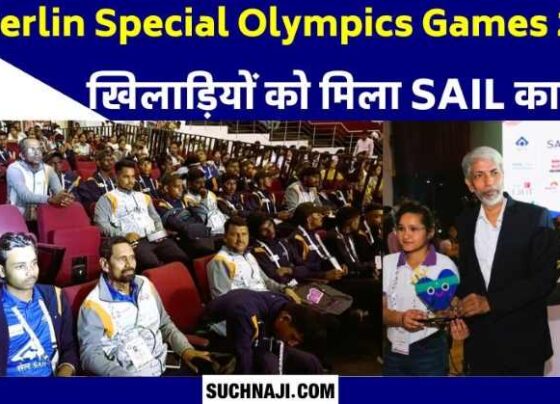 SAIL Berlin Games 2023 SAIL supports Special Olympics athletes from India