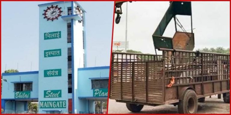 Encroachments-being-chased-from-Panthi-Chowk-to-Nehru-Nagar-road-to-prevent-accidents-the-situation-worsens-in-the-rainy-season
