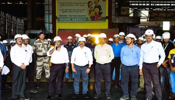 Hot Strip Mill-2 of Rourkela Steel Plant made a record, DIC-ED arrived with sweets