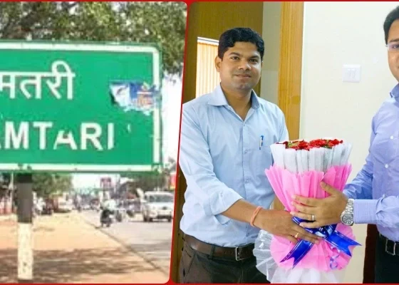 PC Sarva, PRO of Bhilai Nagar Nigam, became Deputy Commissioner of Dhamtari, took charge3