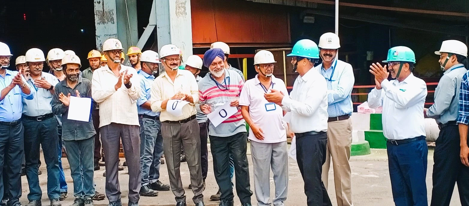 Bhilai Steel Plant के प्लेट मिल ने 40 साल के इतिहास में पहली बार एक दिन में 10,000 टन किया प्लेट डिस्पैच