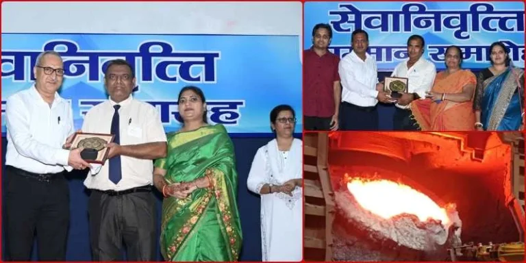 Bokaro-Steel-Plant-bids-farewell-to-employees-celebrates-record-production-of-SMS