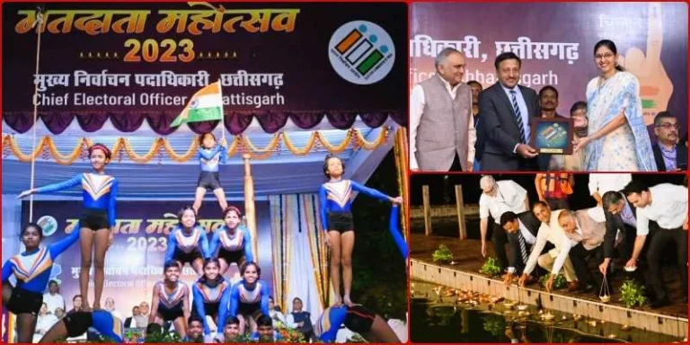 CG-Election-Chief-Election-Commissioner-lit-the-election-lamp-in-Chhattisgarh