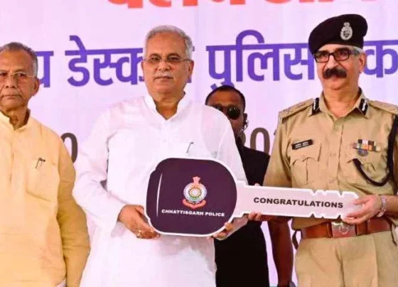 Chhattisgarh Police got the gift of firing range, cyber station, transit hostel and new vehicles together