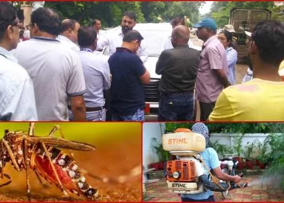 Dengue outbreak in Bhilai, district administration, Raipur team reached township, you should be alert