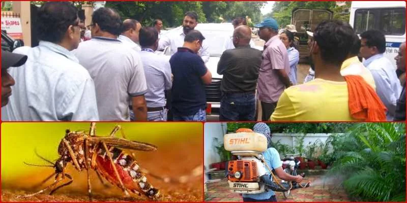 Bhilai में डेंगू का प्रकोप, जिला प्रशासन, रायपुर की टीम पहुंची टाउनशिप, आप हो जाइए अलर्ट