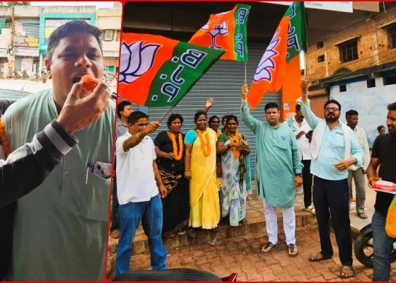 Effect of 200 days of protest, Nandini Road liquor shop locked, BJP is celebrating