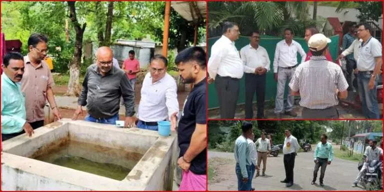In-Bhilai-township-the-entire-staff-landed-on-the-road-to-stop-dengue-do-not-let-the-larvae-flourish