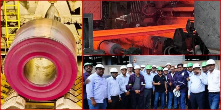 NMDC-Nagarnar-Steel-Plant-joins-league-of-Indian-steel-producers-starts-production-of-HR-coil-creates-history-in-Bastar