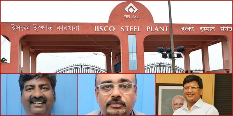 SAIL-ISP-Best-Integrated-Steel-Plant-of-the-Year-ED-SS-Kar-from-BSP-Excellence-Award-to-CGM-Anoop-Kumar-and-GM-Saurabh-their-names-from-DSP-ISP-RSP