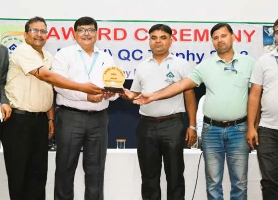 Special event organized in the name of ED Works at Bokaro Steel Plant, received award