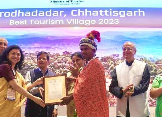 Best Tourism Village: Chhattisgarh gets new identity in the field of rural tourism, faces blossom with the award