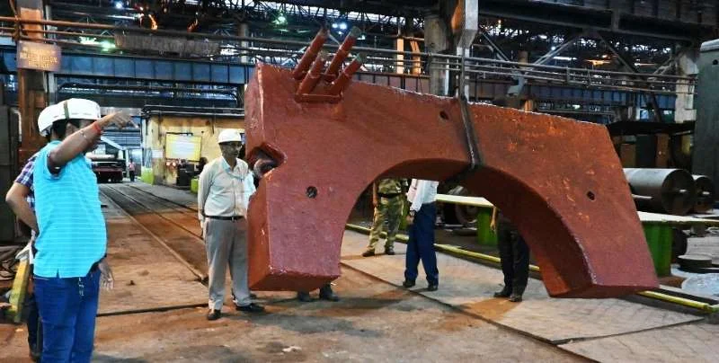 Bokaro Steel Plant ने बनाया दुर्गापुर स्टील प्लांट के ब्लास्ट फर्नेस टैप होल का कूलिंग प्लेट, 6 महीने का बचाया समय