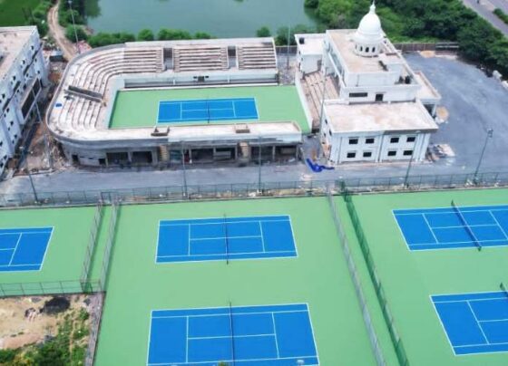 Chhattisgarh's first tennis academy in Raipur, CM Baghel will hand over the players tomorrow