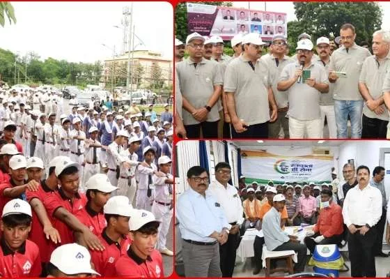 Cleanliness run, health check-up also in Bokaro Steel Plant