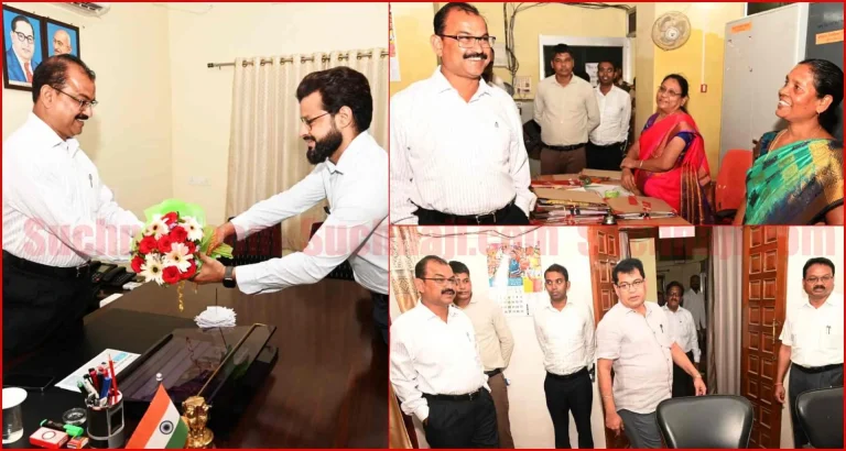 Durgs-new-divisional-commissioner-JP-Pathak-took-charge-the-collector-gave-each-and-every-information-1