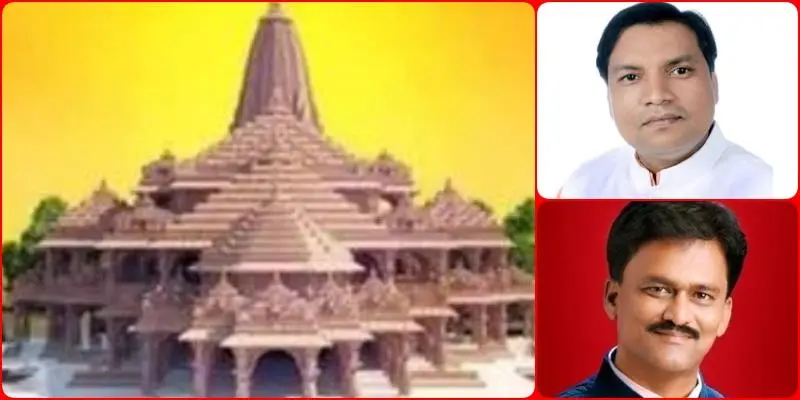 Bhilai में बन रही राम मंदिर झांकी देखने पड़ोसी राज्य से भी आ रहे लोग