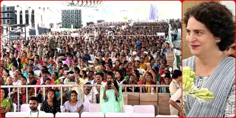 Priyanka-Gandhi-reached-Bhilai-seeing-the-culture-and-womens-art-of-Chhattisgarh