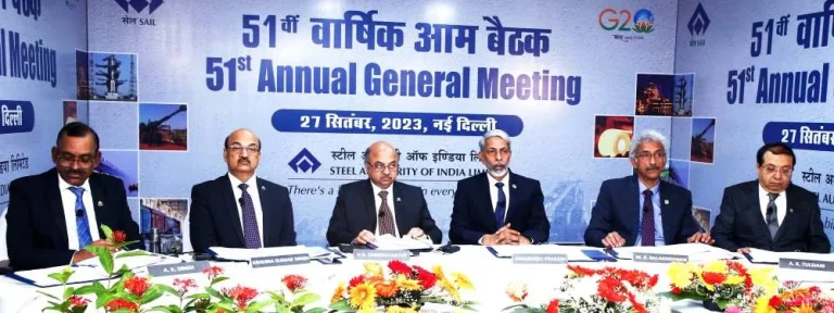 SAIL-51st-AGM-SAIL-Chairman-Amarendu-Prakash-gave-a-mantra-to-the-shareholders-full-of-strength-to-do-something-big-in-the-steel-industry-1