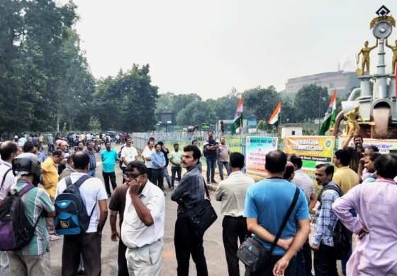 SAIL Bonus: Durgapur Steel Plant employees protest over bonus, evening protest at ISP