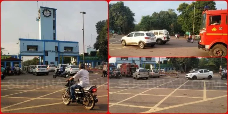 Yellow-box-at-the-gate-of-Bhilai-Steel-Plant-keep-your-vehicle-away-from-it-otherwise-the-penalty-will-be-heavy-1