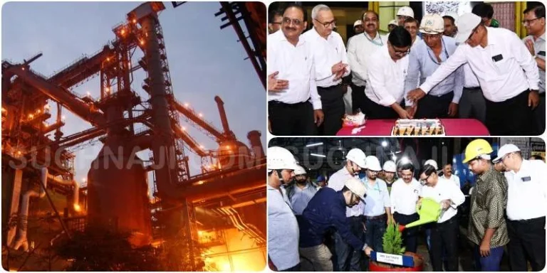 Bokaro-Steel-Plant-celebrated-50th-birthday-of-Blast-Furnace-1-cut-cake