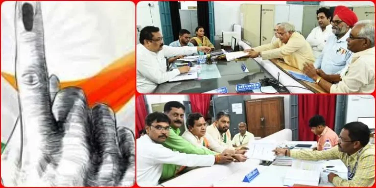 CG-Election-2023-Arun-Vora-Mukesh-and-Nirmal-filed-nomination-forms