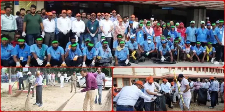 Shramadan_-cleanliness-campaign-started-at-Varanasi-Cantt-Railway-Station-and-BLW