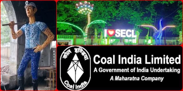 South-Eastern-Coalfields-Limited-molds-scrap-into-statues-SECL-gets-applause