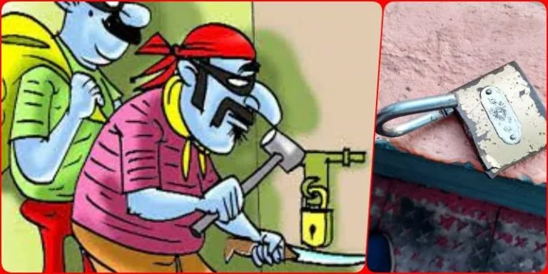 Thieves-knocked-in-Bhilai-Township-broke-the-lock-of-BSP-workers-house-in-Ruabandha-face-seen-in-CCTV-1
