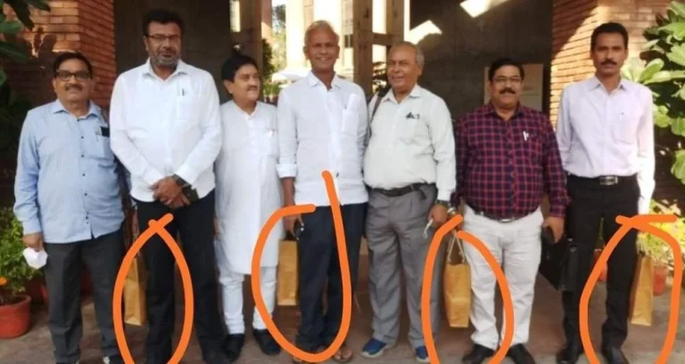 BSP-employees-said-Because-of-them-employees-are-bearing-the-brunt-of-incomplete-wage-revision-Congress-leader-accused-the-employees-of-paying-lakhs-of-rupees