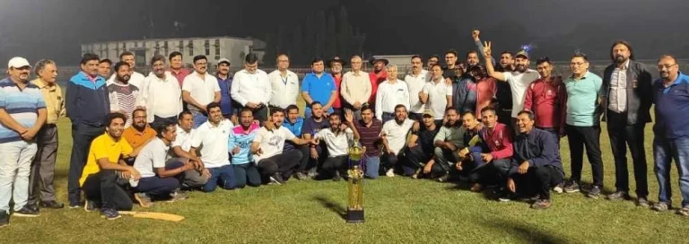 Bhilai-Steel-Plant-Sinter-Plant-workers-hit-fours-and-sixes-SP-3-Exhauster-Ki-Shan-became-champion