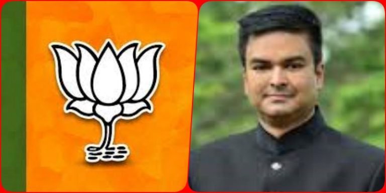Vaishalinagar-BJP-candidate-Rikesh-Sen-flouted-the-code-of-conduct-commission-sent-notice