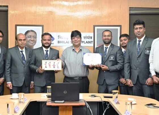 BSP BRM team won gold award in Beijing, handed over to director in-charge