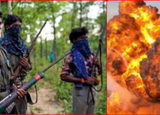 Big Breaking: Encounter again in Bastar, half a dozen Naxalites killed, camp demolished