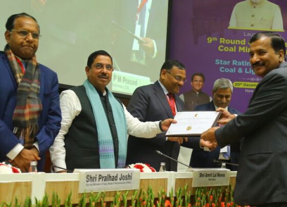 CIL NEWS: Two mines of WCL received Star Rating Achievers Award