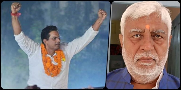 Devendra-Yadav-Neeraj-Pal-got-slight-lead-in-their-ward-Pandeyji-lost-in-MP-Vijay-Baghels-ward-lagged-behind-in-Sector-9-read-story
