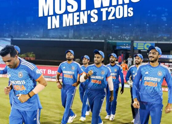 Good News: Big world record made in Raipur T-20, Team India is being praised in the world, ahead of Pakistan